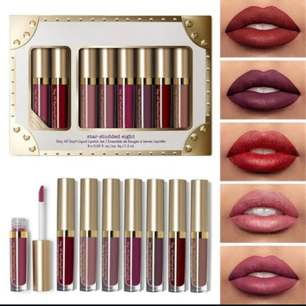 8 PC lipgloss set